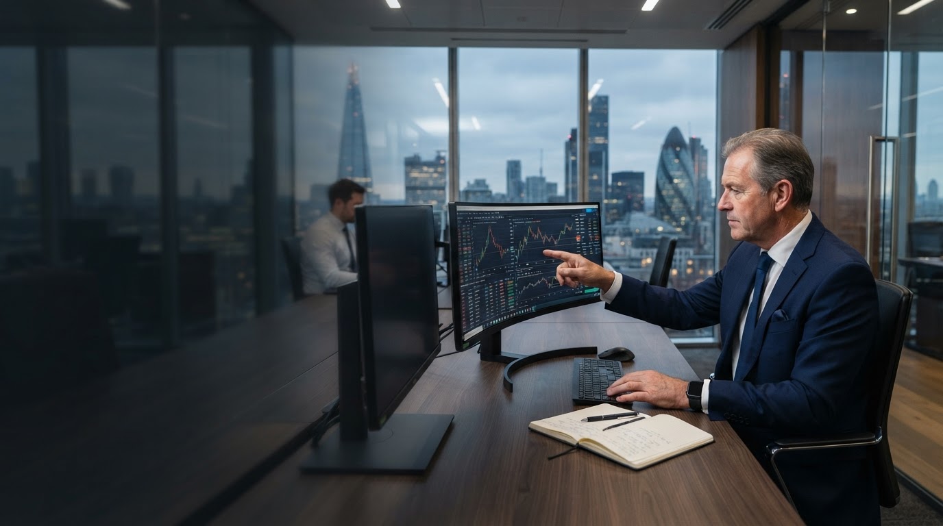 LitetradePro dashboard showing AI-driven portfolio analysis